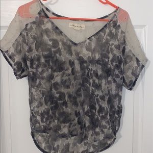 Urban Outfitters Gray Shirt